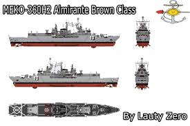 Almirante brown 1 independiente 0 (relato bambino pons) torneo nacional b 2013/14 (12/10/2013). Meko 360h2 Almirante Brown Class Destroyer Rebuildt Minecraft Map