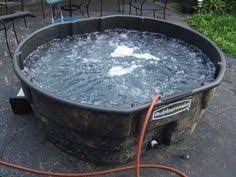 Stock Tank Hot Tub Stock Tank Hot Tub Diy Hot Tub Hot Tub Backyard