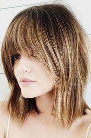 36 Modern Medium Hairstyles With Bangs For A New Look Haircuts For Medium Hair Medium Hair Styles Bangs With Medium Hair