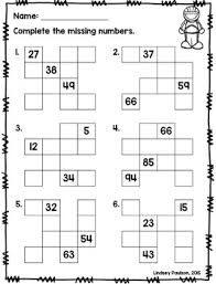 hundreds chart missing numbers