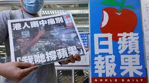 Apple daily was founded by tycoon jimmy lai in 1995 — just two years before britain handed hong kong back to china — and initially was a tabloid known for its celebrity gossip. T9vmtfhbuir65m