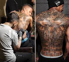 See more ideas about nick cannon tattoo, nick cannon, nick. Nick Cannon Wild N Out With New Massive Back Tattoo Photos Back Tattoo Nick Cannon Tattoo Tattoos