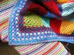 Granny Patchwork Blanket Ta Dah Knit Patchwork Blanket Patchwork Blanket Crochet Edging