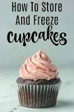 Can you freeze cupcakes with frosting and sprinkles?