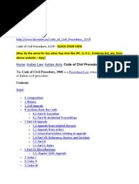 The criminal procedure code (malay: Civil Procedure Code Notes