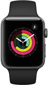 Apple Watch Series 3 Gps 42mm Space Gray Aluminum Case With Black Sport Band Smart Activity Coaching An Apple Watch Apple Watch Series 3 Smart Watch Apple