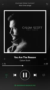 Calum Scott You Are The Reason You Are The Reason Calum Scott Slow Love Songs Dancing On My Own Song Quotes