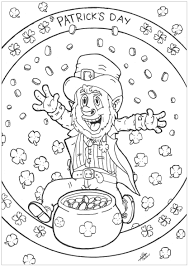 Here we can discuss coloring books and pages, deals on books and accessories, share our progress and completed • if you're here to self promote a book or coloring page (etc) please add the flair self promotion, and read the rules. Leprechaun Patrick Day St Patrick S Day Adult Coloring Pages