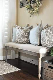 A common idea for a beautiful entryway bench ideas is to put attractive cushions. My House Favorites The Grace House Home Decor Bench Decor Rustic Entryway