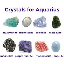 Crystals For Aquarius Crystals Stones And Crystals Chakra Crystals