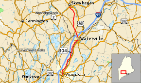 Maine State Route 104 Wikivisually