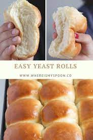 Homemade Yeast Rolls Recipe Easy Yeast Rolls Recipes With Yeast Homemade Yeast Rolls