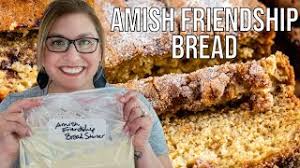 You'll notice that this recipe calls for 1/2 cup of amish friendship bread starter. Amish Friendship Bread Recipe How To Make Starter Youtube