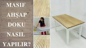 Masif Ahaÿap Doku Nasa L Yapa La R Youtube Degistirilmis Mobilyalar Eskitme Ahsap Kendin Yap Mobilya
