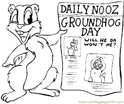 Godparents day, sometimes called godparents' sunday, takes place on the first sunday in june every year. Groundhog Day Coloring Page 14 Coloring Page For Kids Free Holidays Printable Coloring Pages Online For Kids Coloringpages101 Com Coloring Pages For Kids