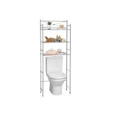 Economisez sur meuble wc conforama avec shopping.com, le leader mondial de la comparaison de prix. Etagere De Salle De Bain Marsa Meuble De Rangement Au Dessus Des Toilettes Wc Ou Lave Linge Avec 3 Tablettes En Metal Chrome Vente De Idimex Conforama