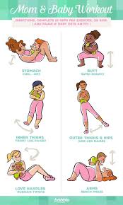 Returning To Exercise After A Baby Is Born Can Be A Challenge Especially When Having To Spend The Entire Day Baby Workout After Baby Workout Post Baby Workout