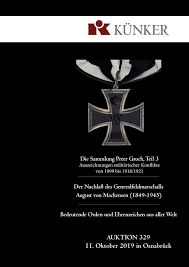 Kostenlose lieferung für viele artikel! Kunker Auction 329 Orders And Decorations From All Over The World A O The Peter Groch Collection By Fritz Rudolf Kuenker Gmbh Co Kg Issuu