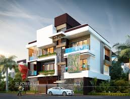 3d Rendering Of Modern Bungalow Modern Bungalow Bungalow House Plans Modern Bungalow Exterior