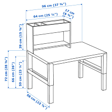 Das ist doch auch von ikea, oder? : Pahl Schreibtisch Mit Aufsatz Weiss Rosa 96x58 Cm Hol Es Dir Noch Heute Ikea Deutschland