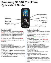 El código para liberar samsung sgh t105g se puede introducir de 3 formas: Samsung S150g Tracfone Quick Start Manual Pdf Download Manualslib