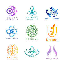 Set Of Colorful Natural Cosmetics Logo Vector By Rawpixel Free Free Download Vector Image Yoga Logo In 2020 Cosmetic Logo Beauty Salon Logo Beauty Care Design