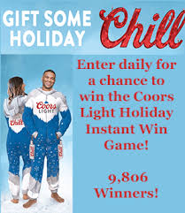 We did not find results for: Coors Light Holiday Instant Win Game 9 806 Winners Hunt4freebies