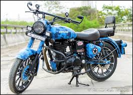 Royal Enfield Modified Royal Enfield Classic 500 Skyline By Haldankar Customs Royal Enfield 500cc Clas Royal Enfield Enfield Classic Royal Enfield Modified