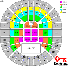 Key Arena Interactive Seating Map Seattle Keyarena Price
