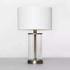 Fillable Accent With Usb Table Lamp Brass Project 62 In 2020 Brass Table Lamps Table Lamp Usb Lamp