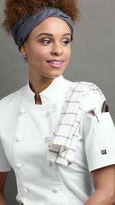 New Knotted Button Coat For Her Chef Uniform Chef Coat Women S Chef Jackets