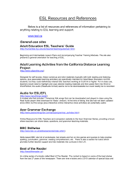 Association of colleges november 2014. Esl Resources And References Wikispaces Eps10