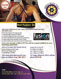 What are some tips for a hot power fusion practice? Hot Fusion 26 Workshop Urban Bliss Yoga