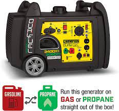 Maybe you would like to learn more about one of these? Amazon Com Champion 3400 Watt Dual Fuel Rv Ready Portable Inverter Generator With Electric Start Patio Lawn Garden