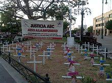 Como parte de su inconformidad ante el incumplimiento de justicia, padres y madres del movimiento ciudadano por la justicia 5 de junio se reunieron a las afueras de las instalaciones de la pgje para pedir que el procurador deje su cargo, señaló julio césar márquez ortíz. Incendio De La Guarderia Abc Wikipedia La Enciclopedia Libre