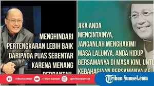 Kerja itu sebuah kenikmatan yang tiada terkira rasanya. 10 Kata Kata Bijak Motivasi Tentang Kehidupan Dari Mario Teguh Yang Ngena Banget Lihat Lengkapnya Tribun Sumsel