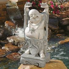 Design Toscano Jolly Hotei Buddha Statue Buddha Garden Garden Statues Statue
