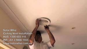 Most vent covers are easy to clean. Ceiling Vent Installation Youtube