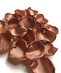 Rose Gold Flower Petals Rose Gold Table Decor Flower Girl Etsy Flower Girl Petals Flower Petals Copper Rose