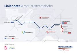 Tarifgebiete Nordwestbahn