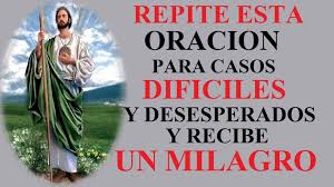 Ambos son torturados con una corona de espinas, en defensa del cristianismo frente las con hacer una oración a san judas tadeo para casos difíciles y desesperados podrás ser testigo un gran milagro. Oracion San Judas Tadeo Para Casos Imposibles Y Desesperados