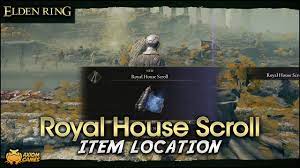 Elden Ring - Royal House Scroll Item Location - YouTube
