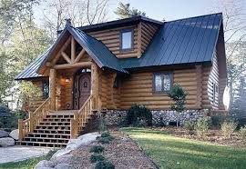 Inspiration For Building A Dream Cabin Log Cabin Exterior Log Cabin Homes Log Home Floor Plans