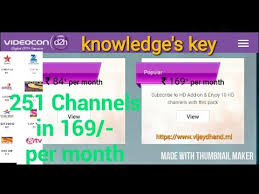Videos Matching Videocon D2h Long Validity Packs How To