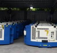 Mitsubishi Kubota Genset 15kw Clip On Type Generator For Reefer Container