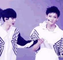 #8 · 10080| chanbaekby ☝︎☝︎. Tao Baekhyun Gifs Tenor