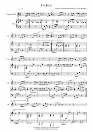 For free trumpet sheet music check out the list below, featuring my favorite websites. Fur Elise For Trumpet And Piano Sheet Music Pdf Download Sheetmusicdbs Com