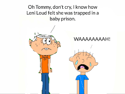 I could say he was crying like a baby, but he cried like tommy pickles in this video. Lincoln Loud Told Tommy Pickles Not To Cry By Katiefan2002 On Deviantart
