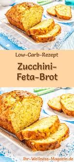 Low Carb Zucchini Feta Brot Gesundes Rezept Zum Brot Backen Brot Backen Rezept Einfach Rezepte Zucchini Feta