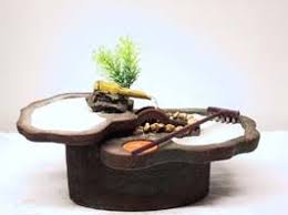Miniature Japanese Zen Garden W Fountain Zen Garden Mini Zen Garden Zen Garden Diy